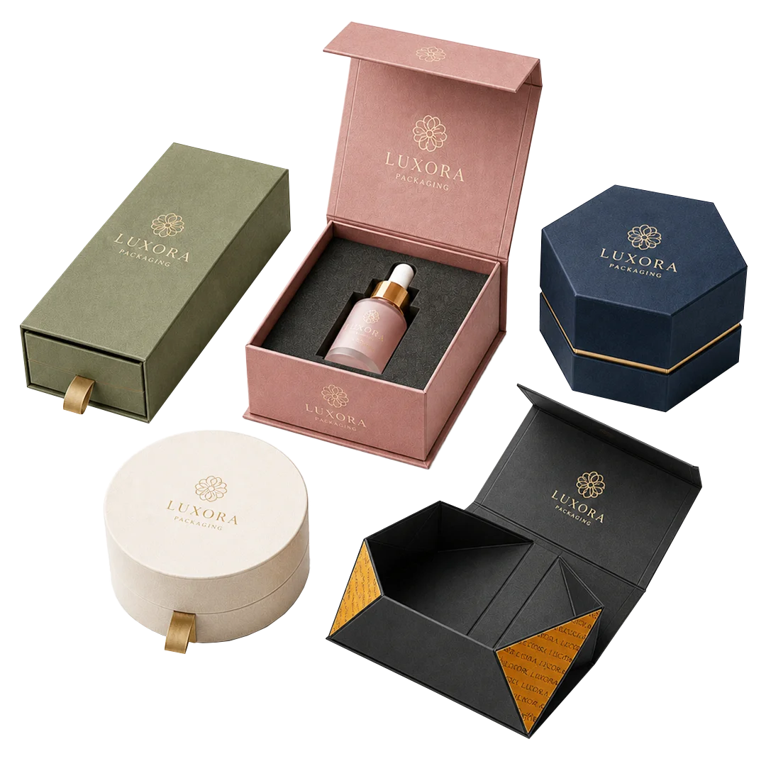 Custom Collapsible Foldable Rigid Boxes